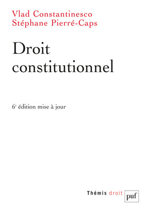 Product Image: Droit constitutionnel