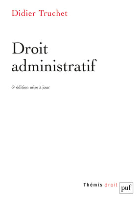 Product Image: Droit administratif