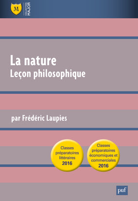 La nature : leçon philosophique book