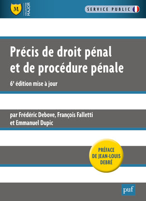 Précis de droit pénal et de procédure pénale Law