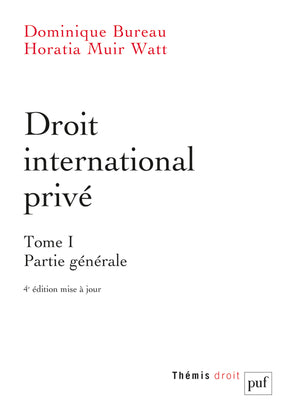 Droit international privé. Vol. 1. Partie générale book