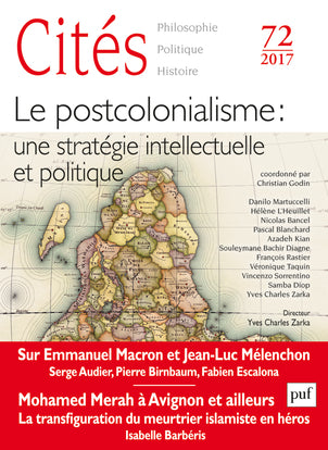 Cités, n° 72. Le postcolonialisme : une stratégie intellectuelle et politique book