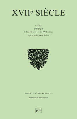 Dix-septième siècle, n° 276. 1617, le coup d'Etat de Louis XIII book
