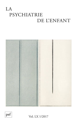 Psychiatrie de l'enfant (La), n° 1 (2017) book