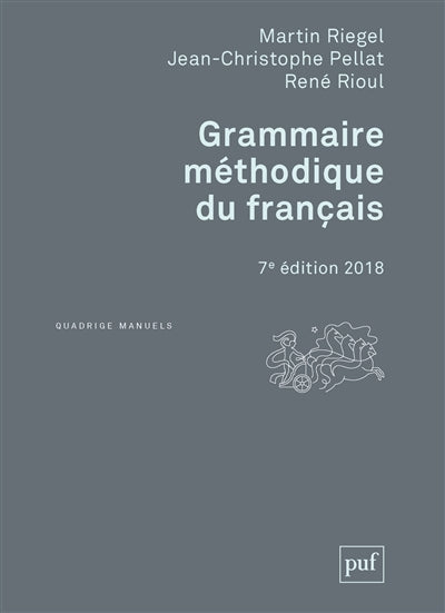 Product Image: Grammaire méthodique du français