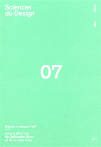 Sciences du design, n° 7. Design management Books