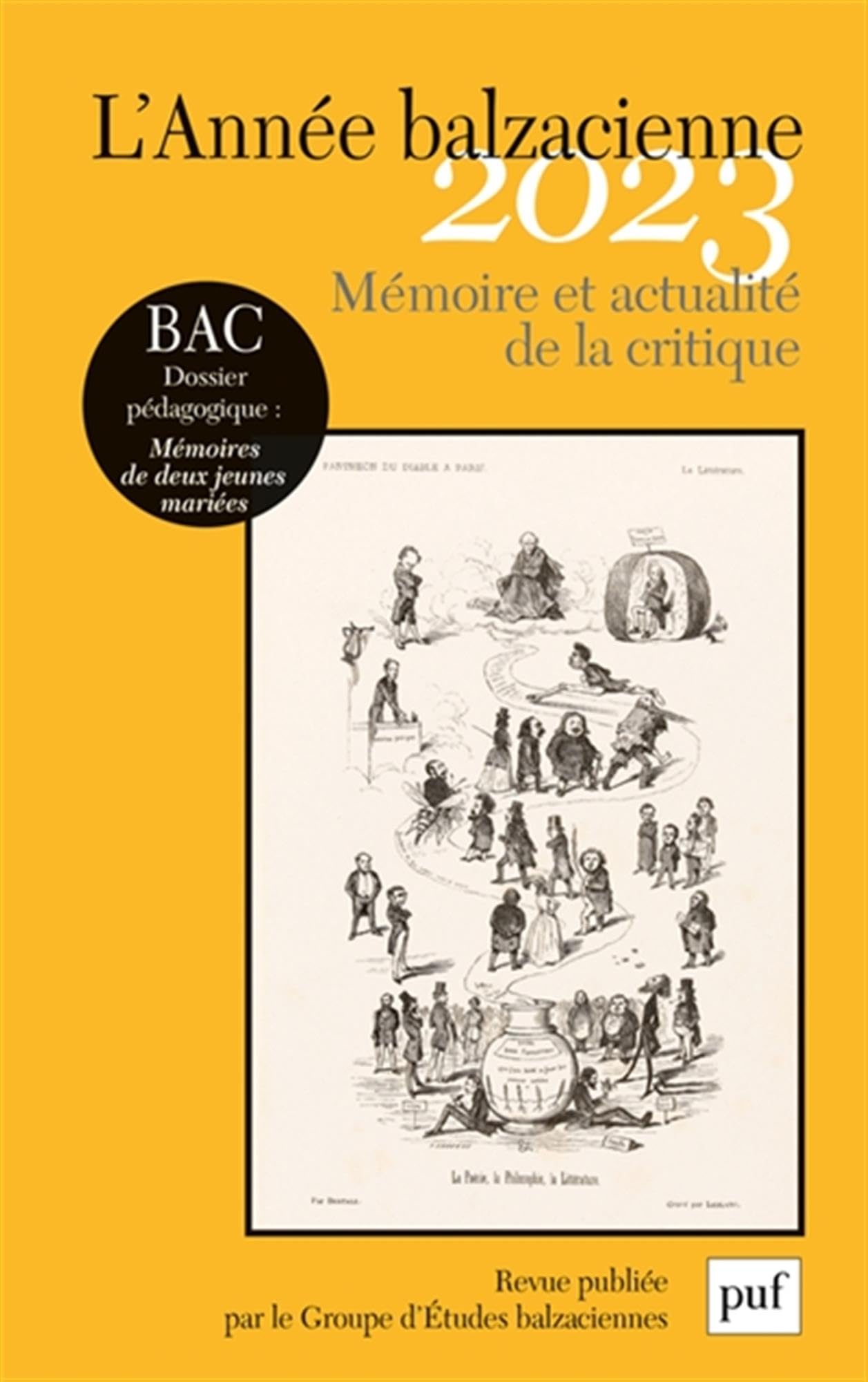 L'Année balzacienne: « Mémoire et actualité de la critique » book
