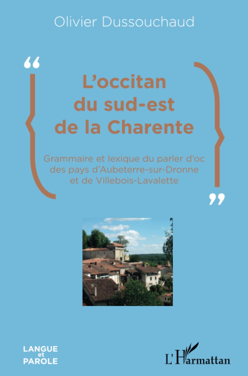 L'occitan du sud-est de la Charente: Grammaire et lexique du parler d'oc des pays d'Aubeterre-sur-Dronne et de Villebois-Lavalette book