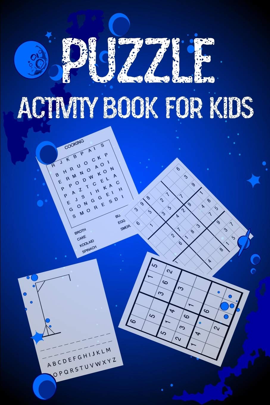 Puzzle activity book for kids: Activity book with mixture games like Dot-to-Dot, Coloring, Word search, Sudoku and more!!! Tiptoi & Games