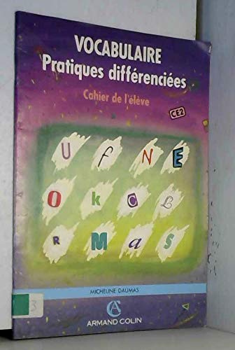 Vocabulaire pratiques differenciees exercices CE2 cahier de l'eleve Books