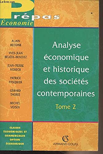 Analyse économique et historique des sociétés contemporaines, tome 2 book