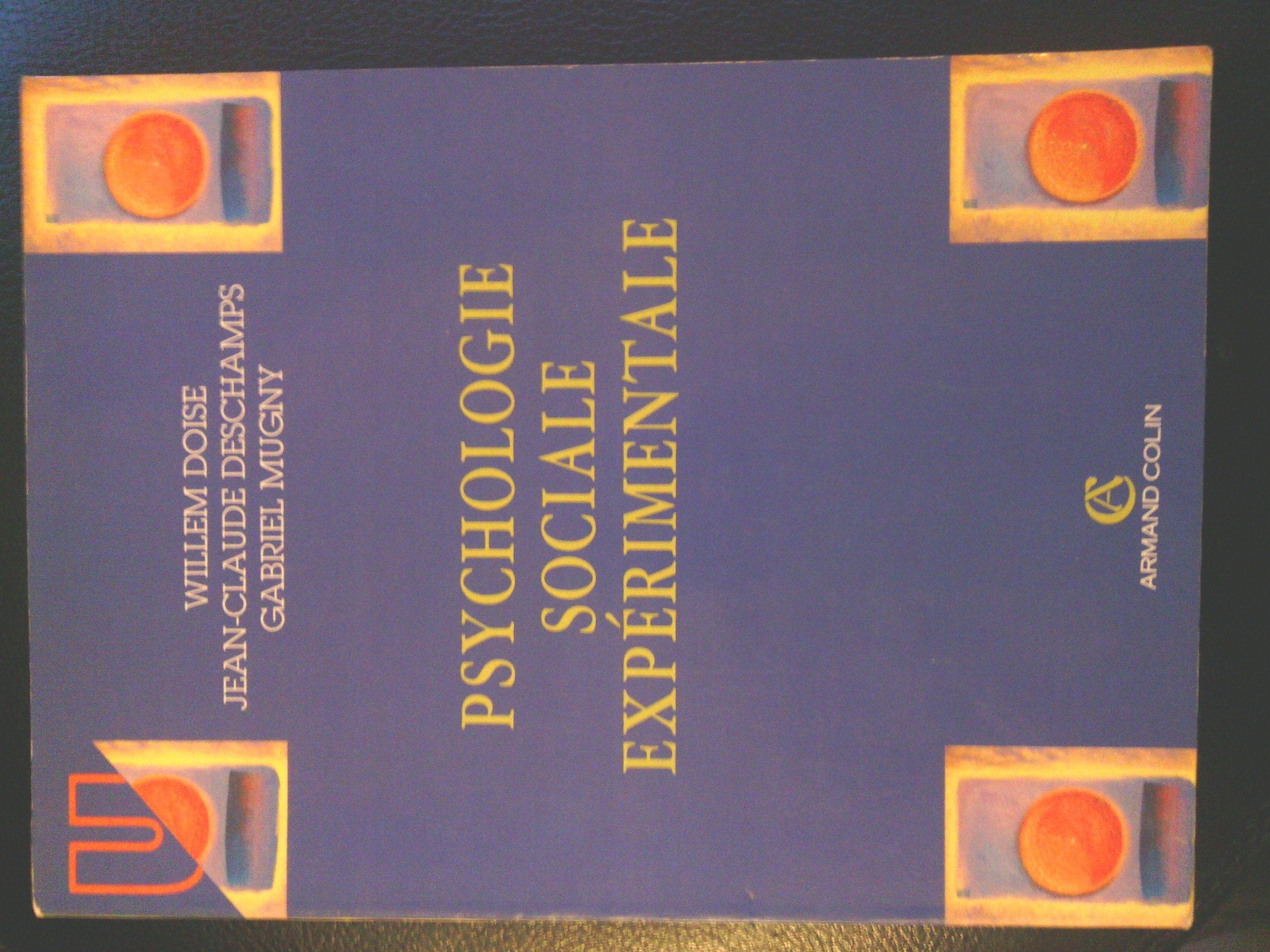 Psychologie sociale expérimentale Books