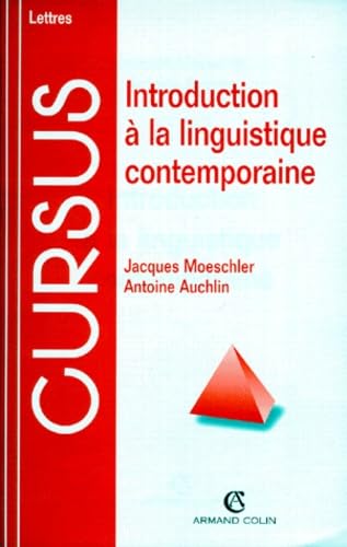 Introduction à la linguistique contemporaine Books
