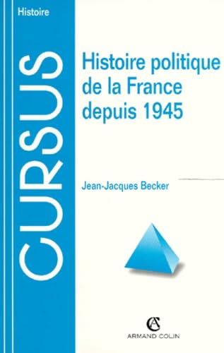 Histoire Politique De La France Depuis 1945. 6eme Edition book