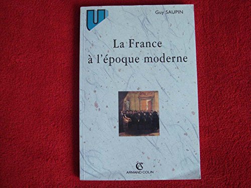La France à l'époque moderne book