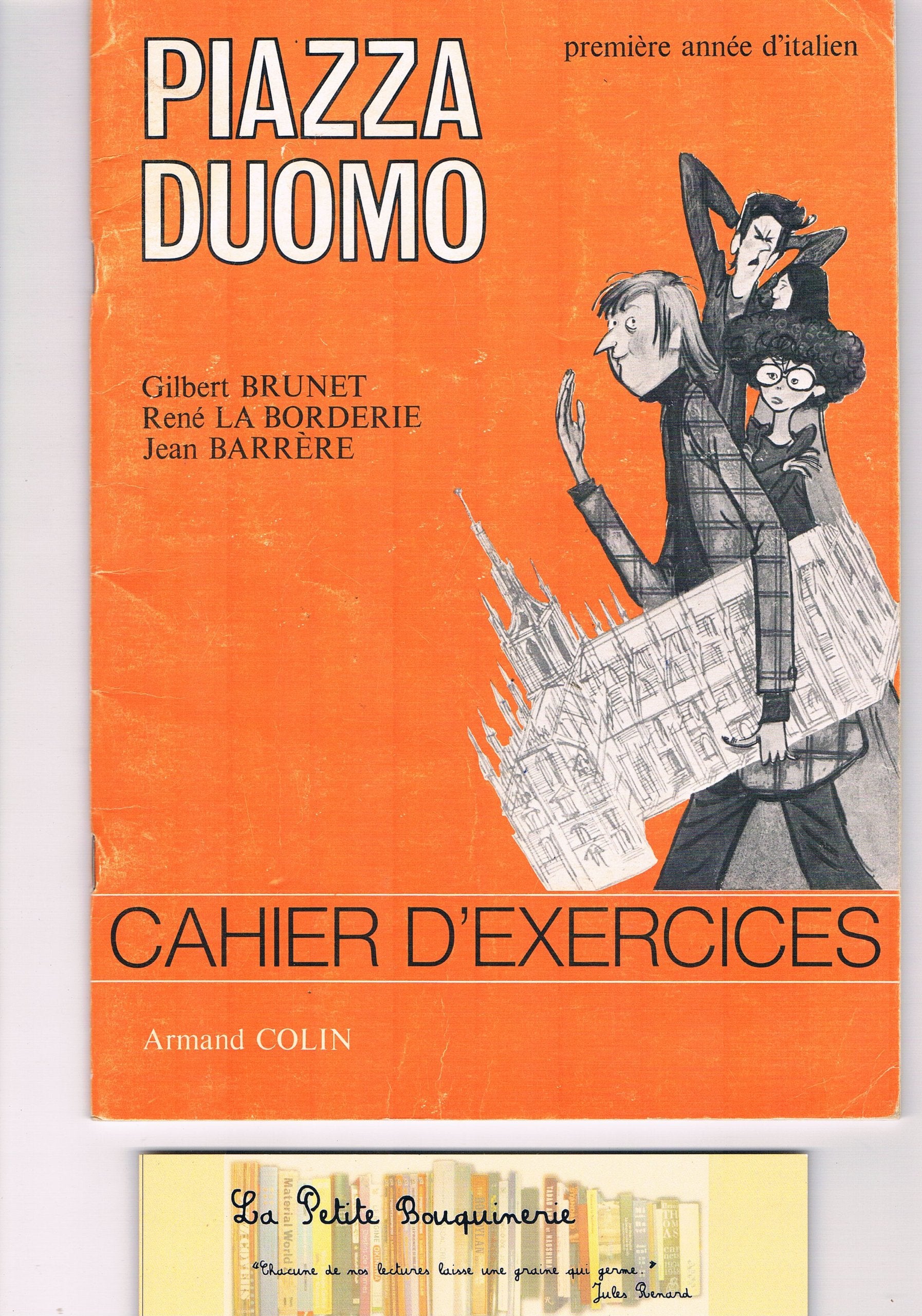 ITALIEN 1ERE ANNEE PIAZZA DUOMO.: Cahier d'exercices Books