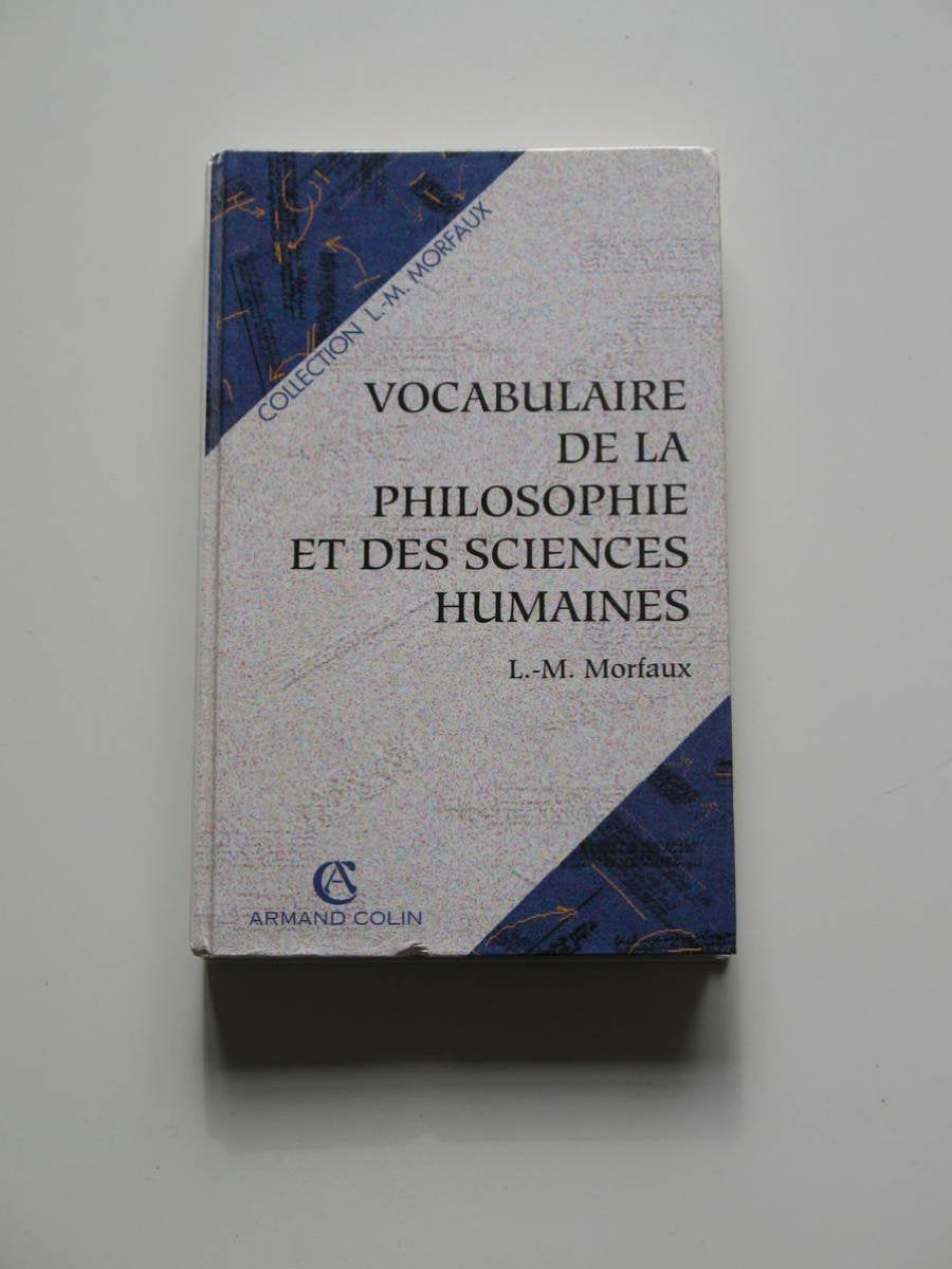 Vocabulaire de la philosophie et des sciences humaines Books