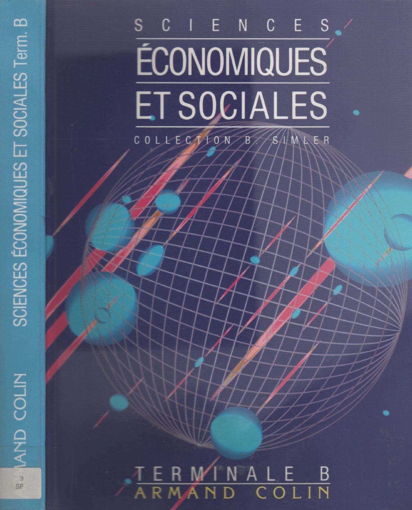Sciences economiques et sociales terminale b livre de l'eleve 050996 Books