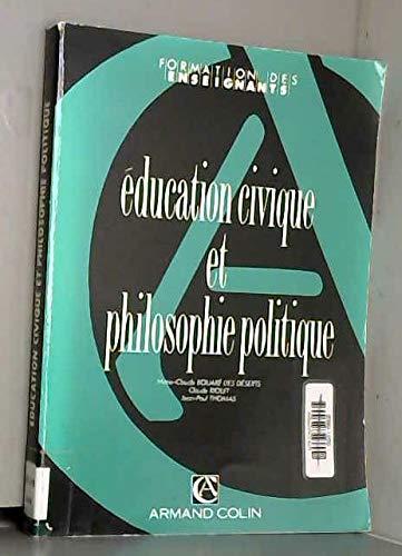 EDUCATION CIVIQ ET PHILO POLIT (Ancienne Edition) book