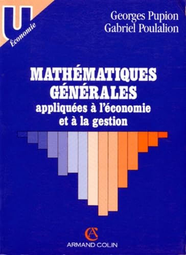 Mathématiques générales appliquées à l'économie et à la gestion Books
