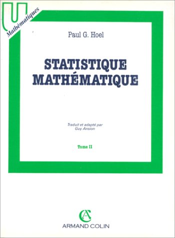 Statistique mathematique t2 (U Mathematiques) Books