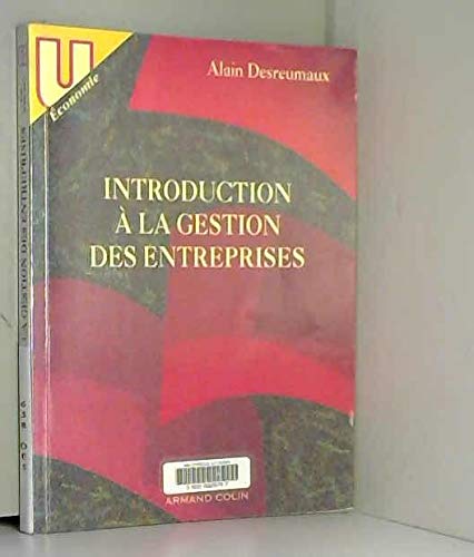 Introduction à la gestion des entreprises Books