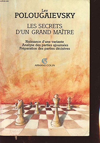 Les secrets d'un grand maitre 041897 (Colin Gr Dif au) Books