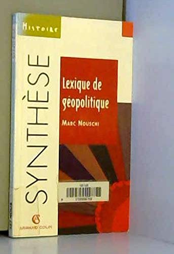 Lexique de géopolitique book