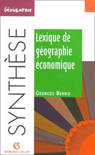 Lexique de géographique economique book