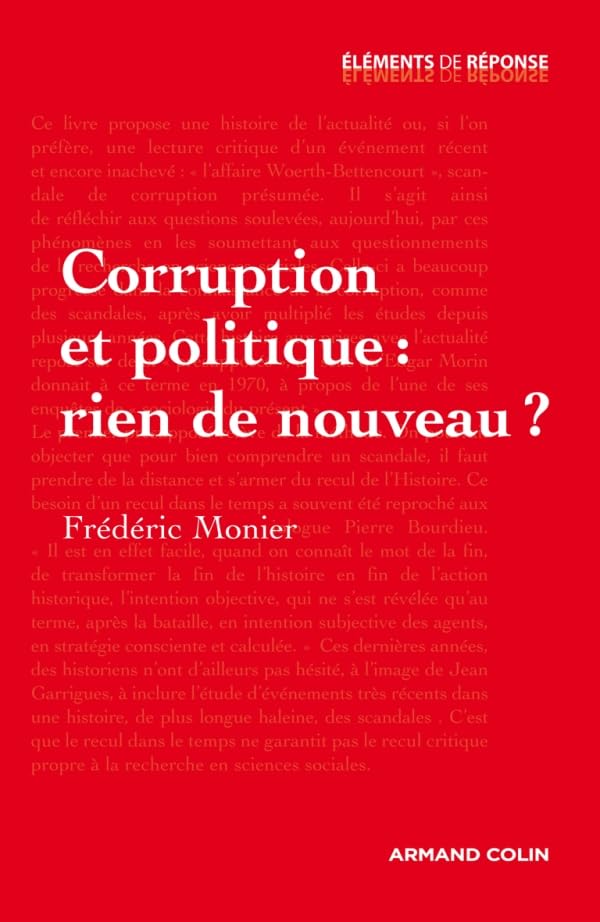 Corruption et politique : rien de nouveau ? Politics & History
