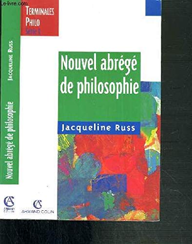 Nouvel abrégé de philosophie, Terminale, 3e édition book