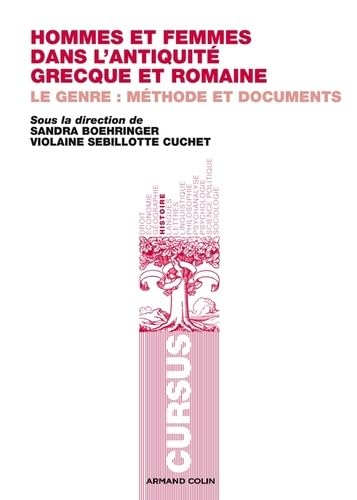 Hommes et femmes dans l'Antiquité grecque et romaine: Le genre : méthode et documents Books