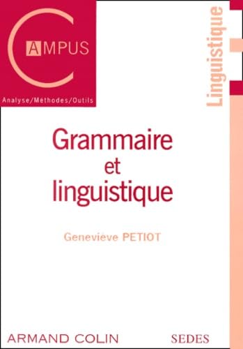 Grammaire et linguistique book