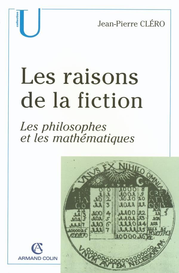 Les raisons de la fiction: Les philosophes et les mathématiques book
