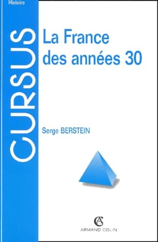 La France des annees 30, 3e édition book