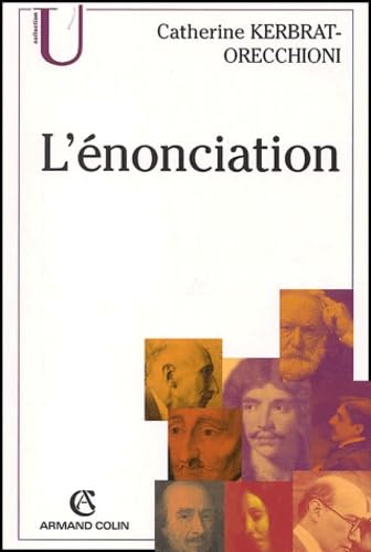 L'Enonciation. De La Subjectivite Dans Le Langage, 4eme Edition Books