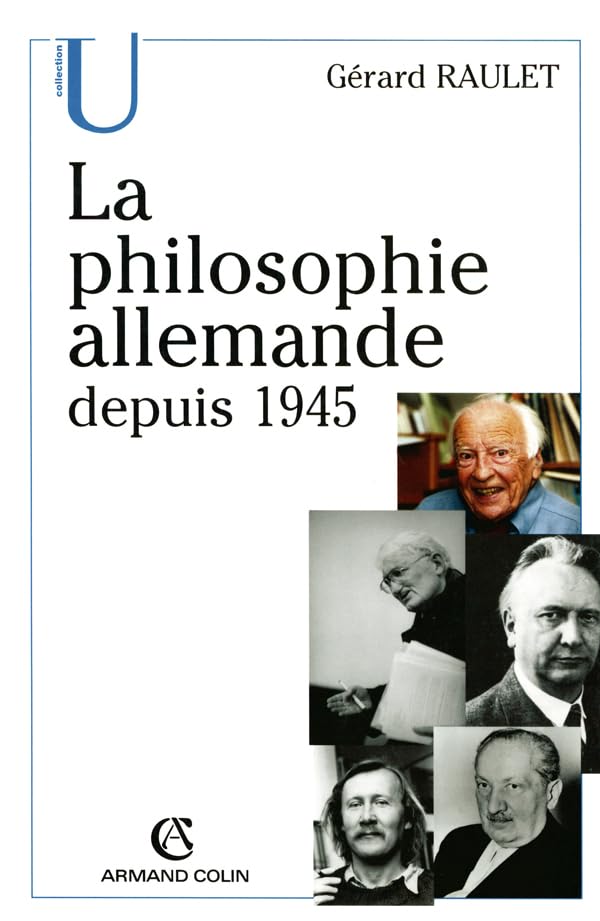 La philosophie allemande depuis 1945 book