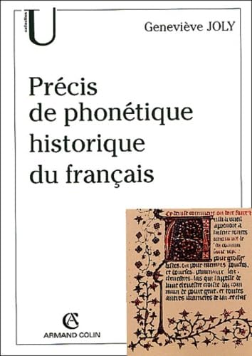 Précis de phonétique historique du français book
