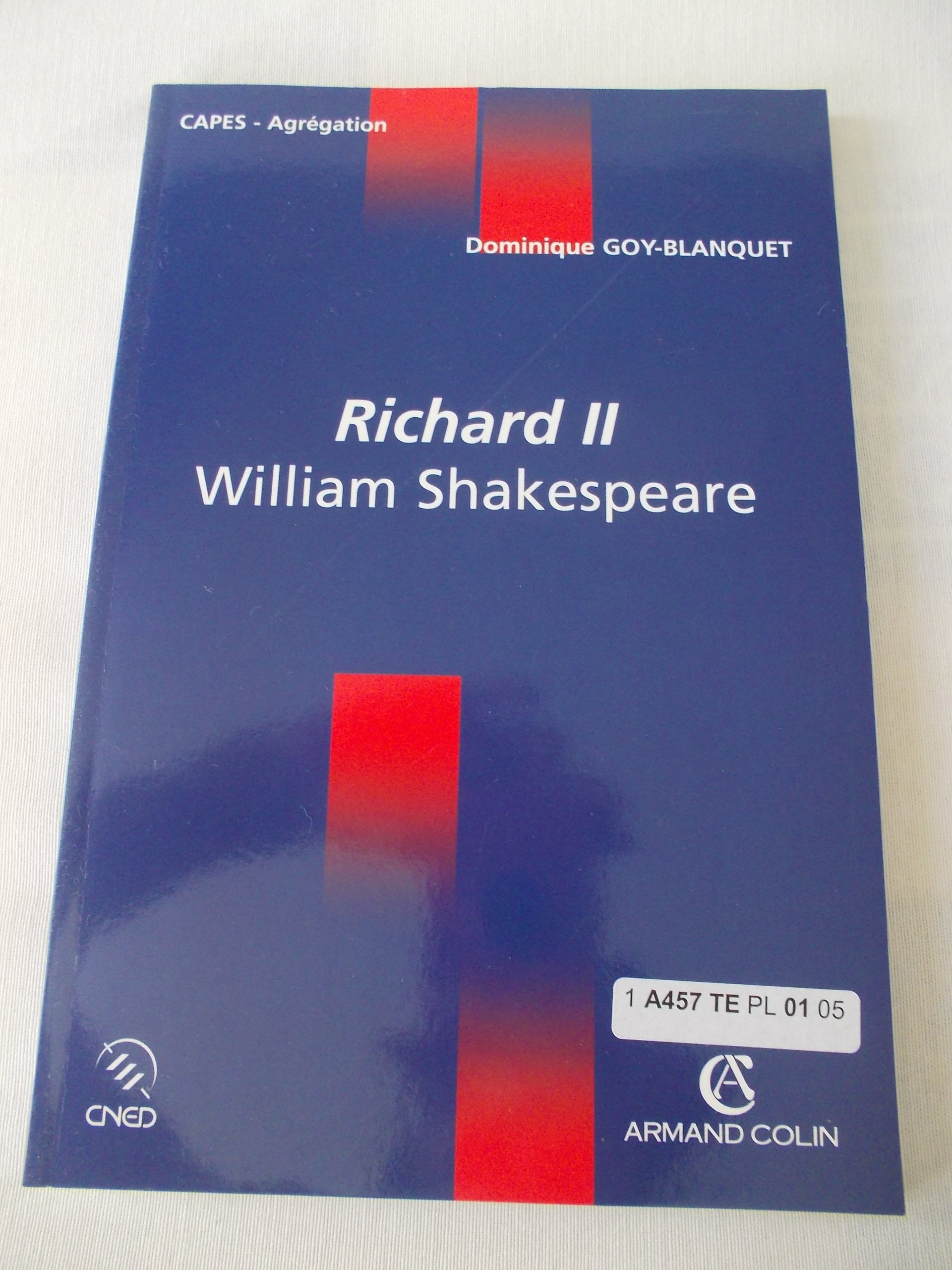 Richard II - William Shakespeare: William Shakespeare book