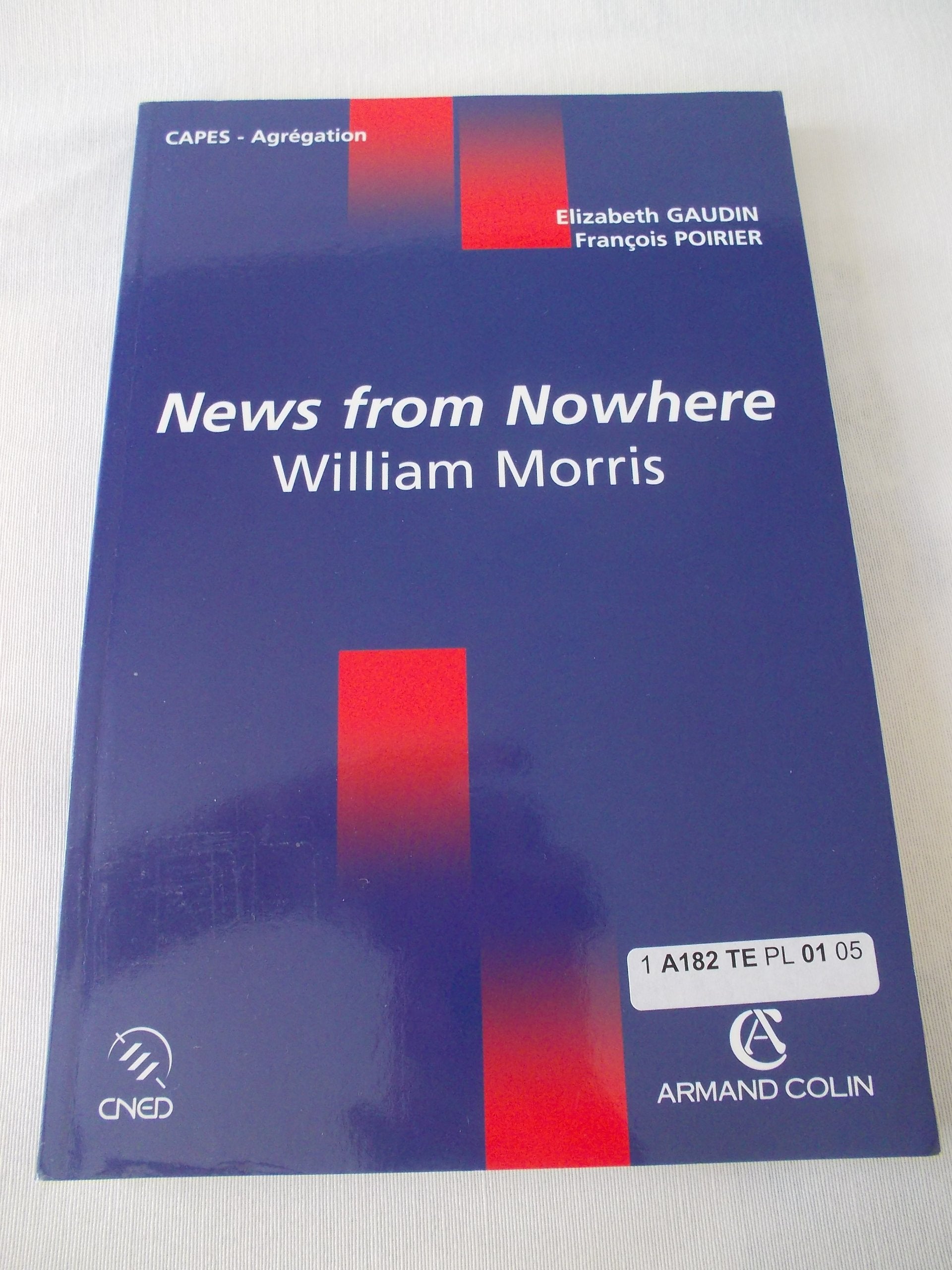 News from Nowhere - William Morris: William Morris book