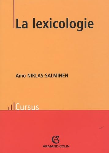 La lexicologie book