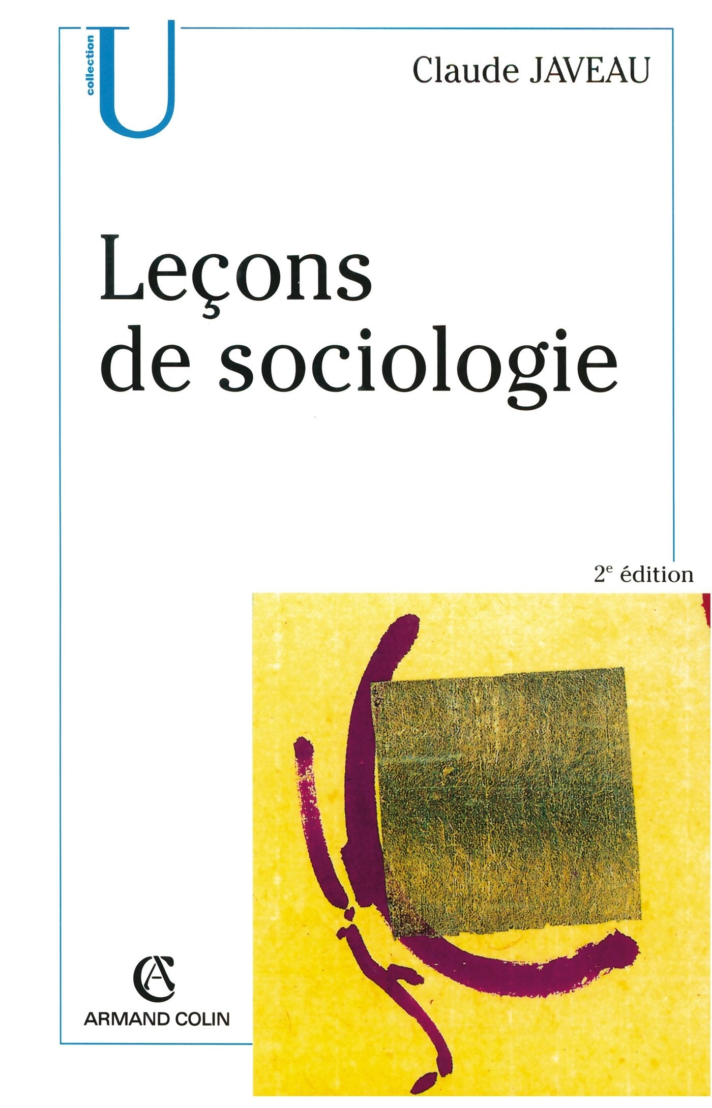 Leçons de sociologie Books