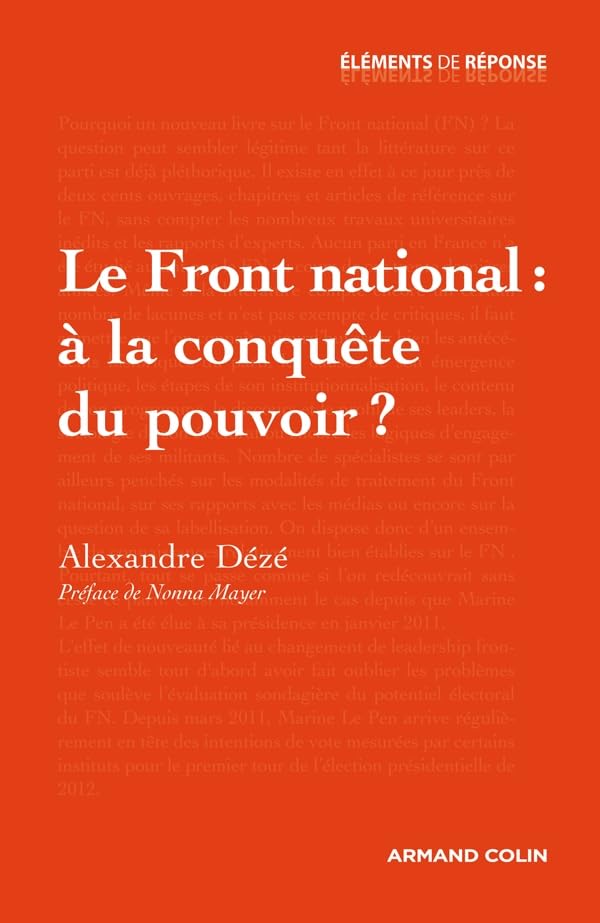 Le Front national : à la conquête du pouvoir ? book