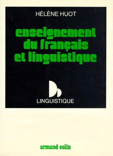 Enseignement du français et linguistique book