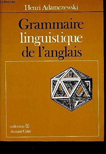 Grammaire linguistique de l'anglais Books
