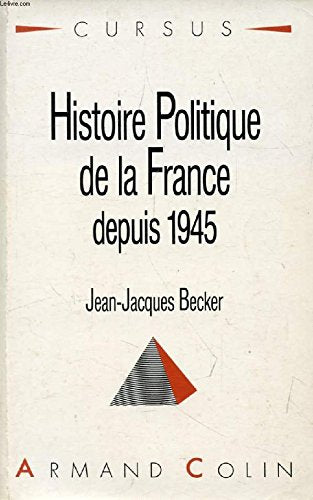 Histoire politique de la France depuis 1945 book