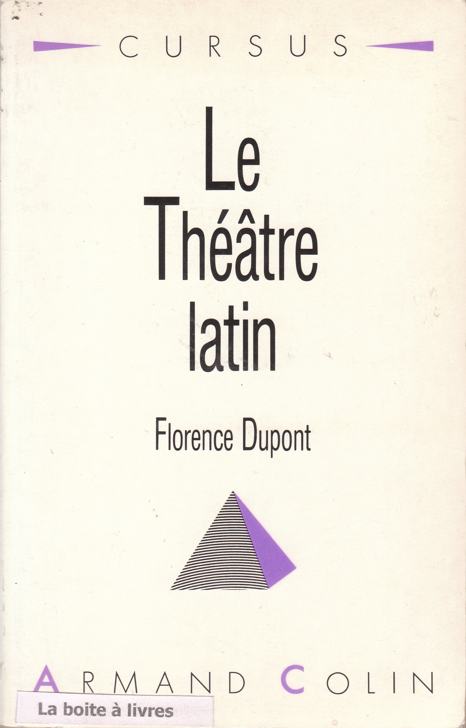 Le Théâtre latin Books