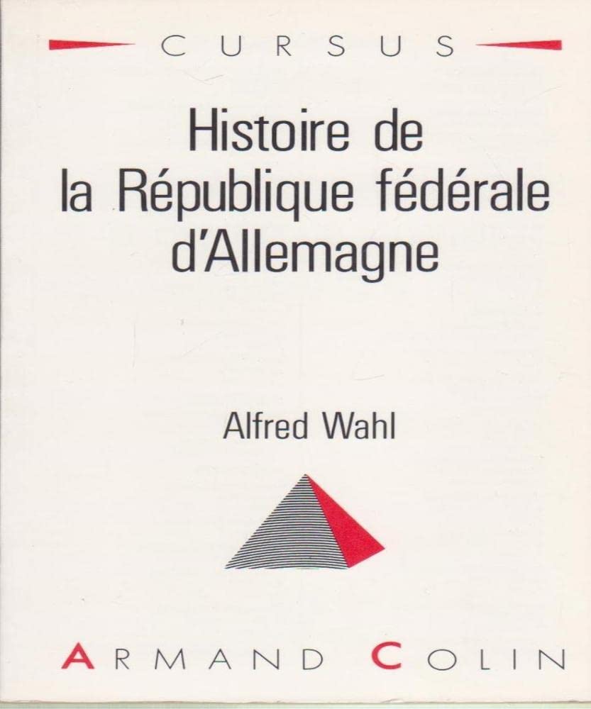 histoire de la République fédérale d'Allemagne book