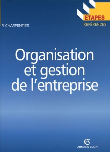 Organisation et gestion de l'entreprise book