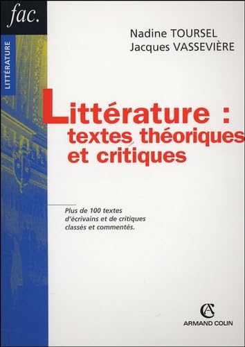 Littérature : textes théoriques et critiques Books